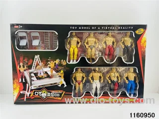 Wrestler with Tools Ring Set