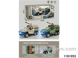 Flying saucer armoured car set