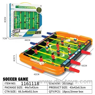 Football Table in wondow box