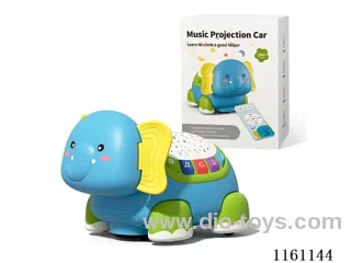Learning to crawl elephant toy (remote control version)