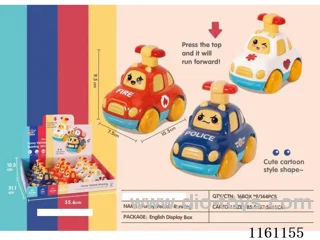 3 Police Cars