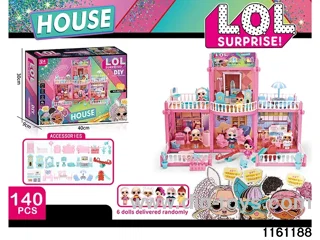 DIY Surprise Doll Castle