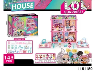 DIY Surprise Doll Castle
