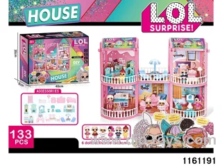 DIY Surprise Doll Castle