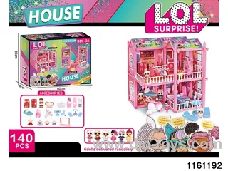 DIY Surprise Doll Castle
