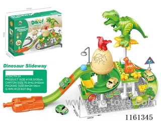 Ejector Track Dinosaur Land 54PCS