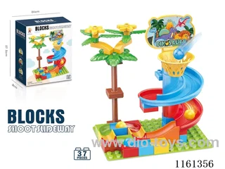 Basketball Roller Track Building Blocks37PCS