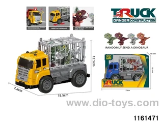 Sound and light inertial engineering vehicle
