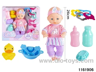 10 inch doll set