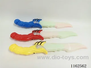 Light-up musical knife