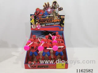 Hand Pressed Colourful Spider-Man Fan 12PCS