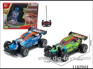 4ch rc equation car with lights, 2 colors 27MHZ