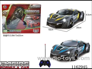 1:20 4ch rc racing car without electricity, 2 colors 27MHZ