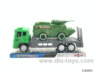 Simulation inertia trailer + sliding armored vehicle