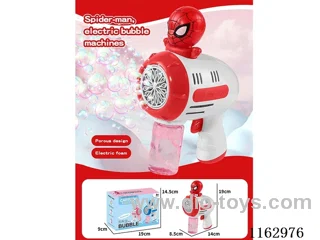 Spider-man electric bubble machine