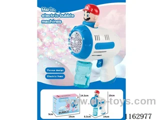 Mario's electric bubble machine