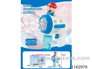 Mario's electric bubble machine