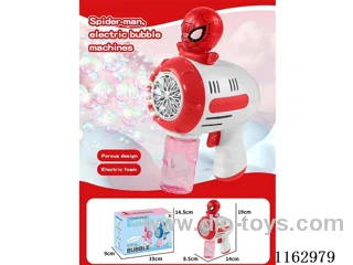 Spider-man electric bubble machine