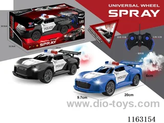 5ch 1:20 One-click spray rc police car (light)