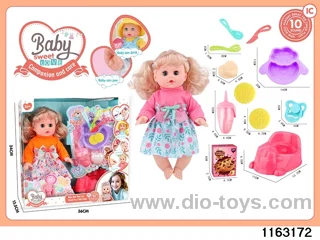 14 inch doll set with ic