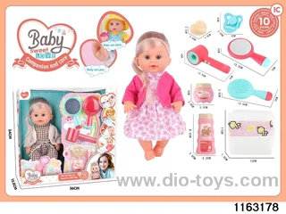 13 inch doll set with ic