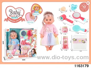 13 inch doll set with ic