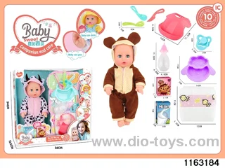 13 inch doll set with ic