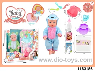 13 inch doll set with ic