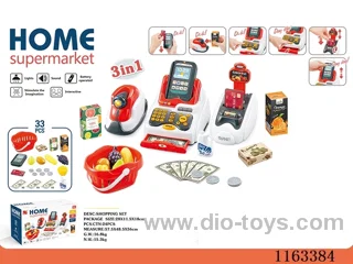 Deluxe cash register set (with light, sound, 4*AA not included, 2*AAA not included)