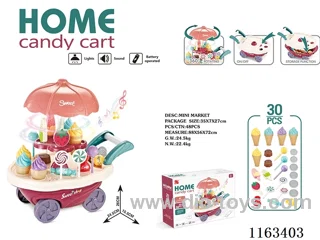 Mini candy truck (with lights, music, spin 3*AA not included)