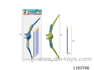 Dinosaur Bow and Arrow Set 2 Colours Mixed