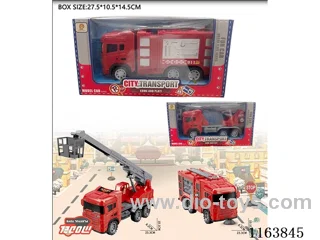 1:24 Inertia fire truck 2 models mixed (without electricity)