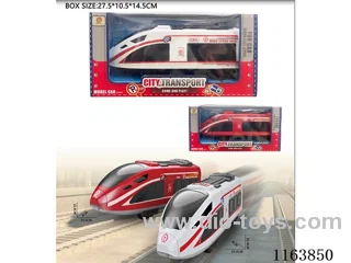 1:24 Inertia high speed train single model 2 colours mixed (without electricity)