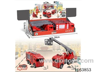 1:24 Inertia fire truck (without electricity) 2 models