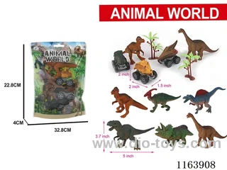 Dinosaur Pull-back +2PCS dinosaur