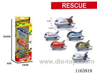 Metal alloy plane rebound