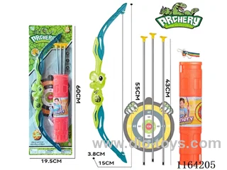 Cartoon Dinosaur Bow and Arrow with Quiver (55CM)
