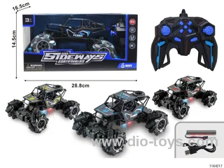 2.4G 12ch RC Stunt Car with light included battery