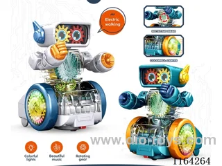 Transparent gear robot