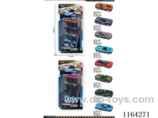 1:72 Sliding Alloy Car (racing)
