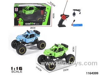 1:16 4ch RC Climbing vehicle (electricity included)