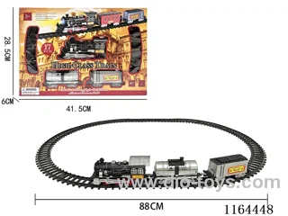 Acousto-optic rail train set
