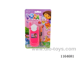 Cell phone with battery