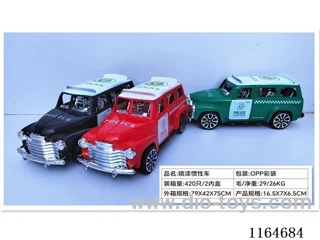 Painted inertia car