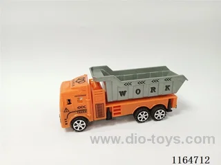 Inertial dump truck