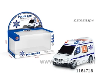Electric Universal Light Music Police Car (Body pad printing)