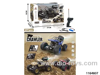 1:18 Alloy Lighted Climbing Car included battery