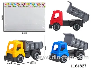 Coasting dump truck