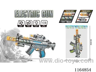 Electric barrel retractable charge plating gun