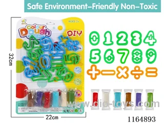 Suction plate digital color clay set